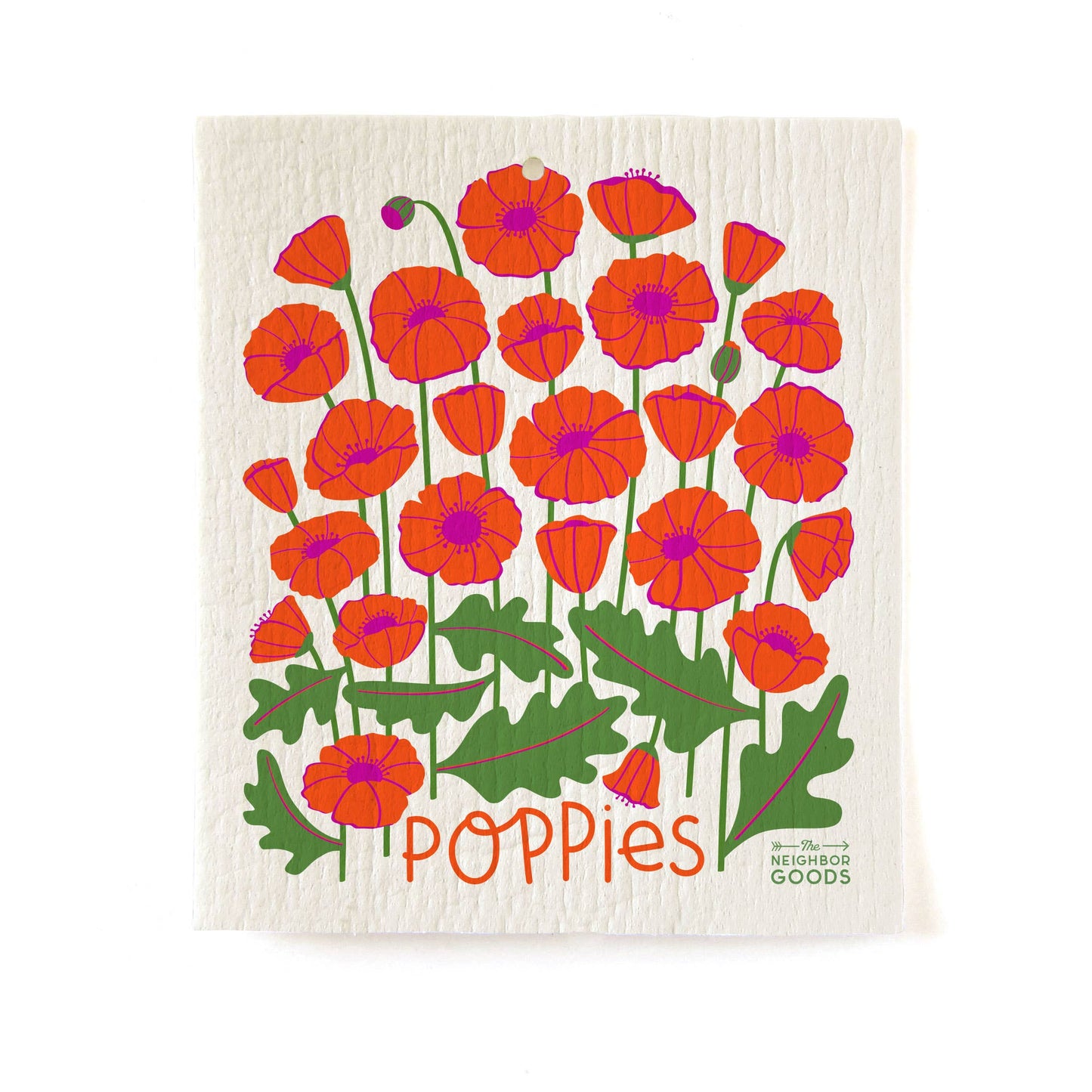 Poppy - Tea Towel + Sponge Cloth Set
