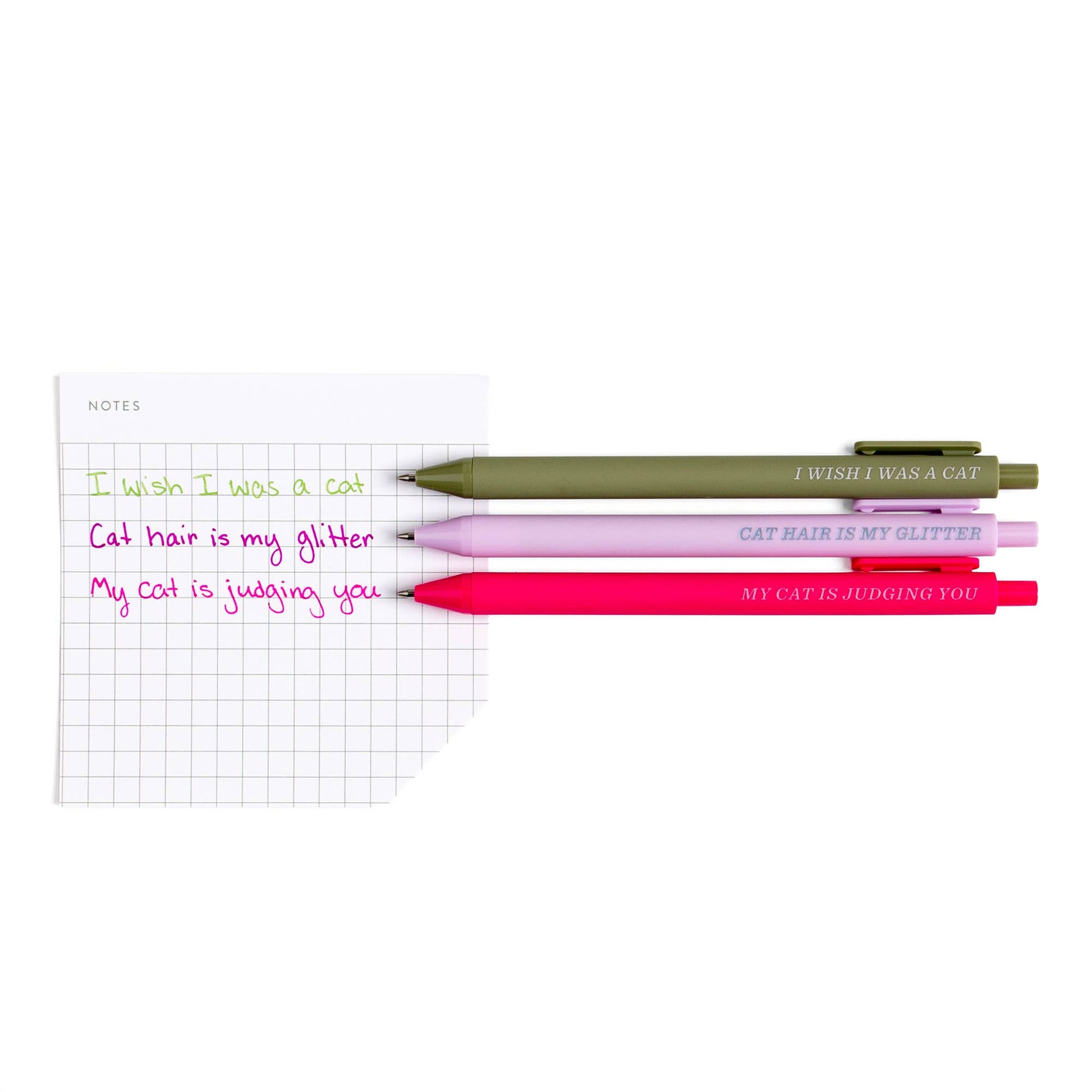 The Cat Person Gel Pen Set