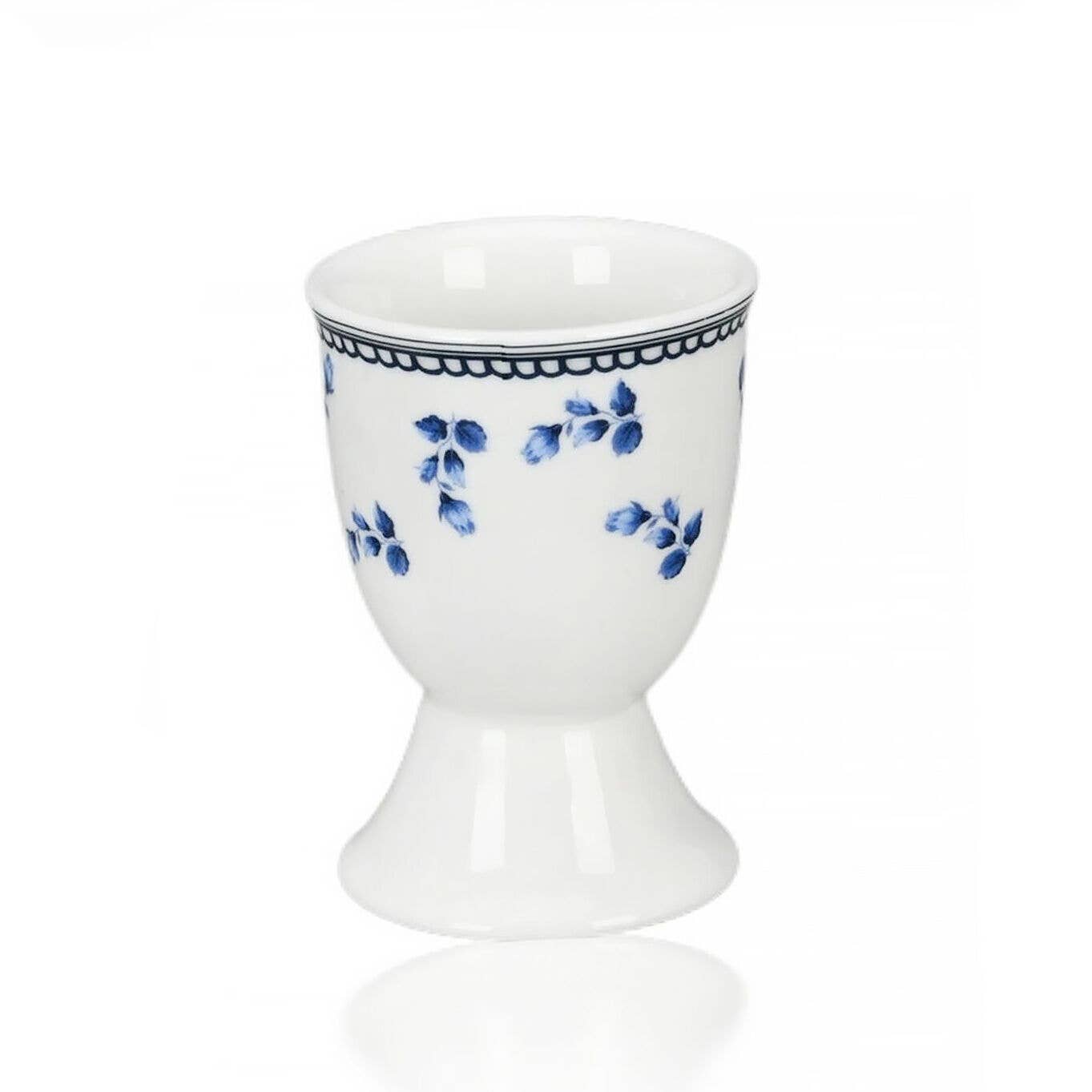 Vintage Indigo Porcelain Egg Cup
