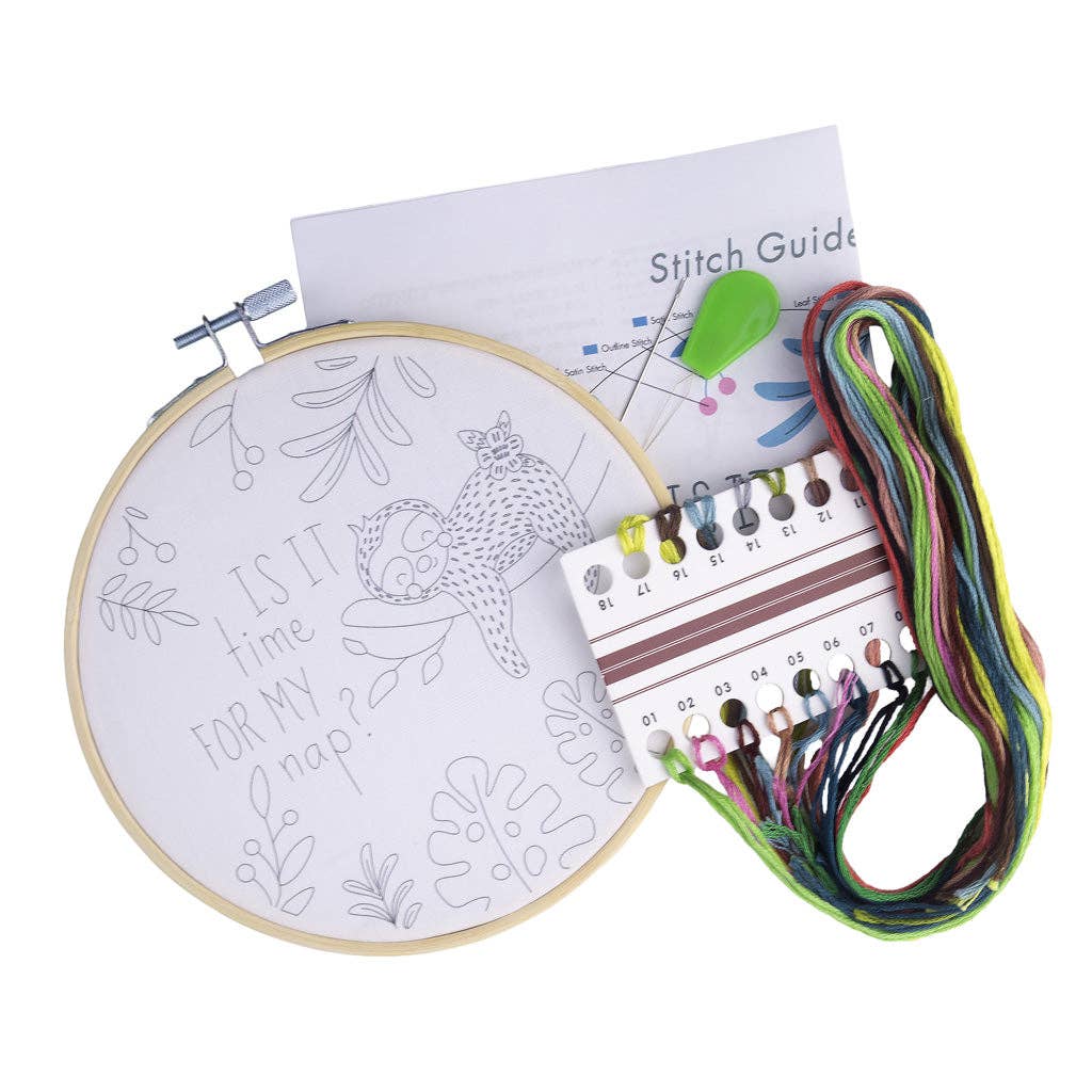 Is It Time For My Nap | Embroidery Kit