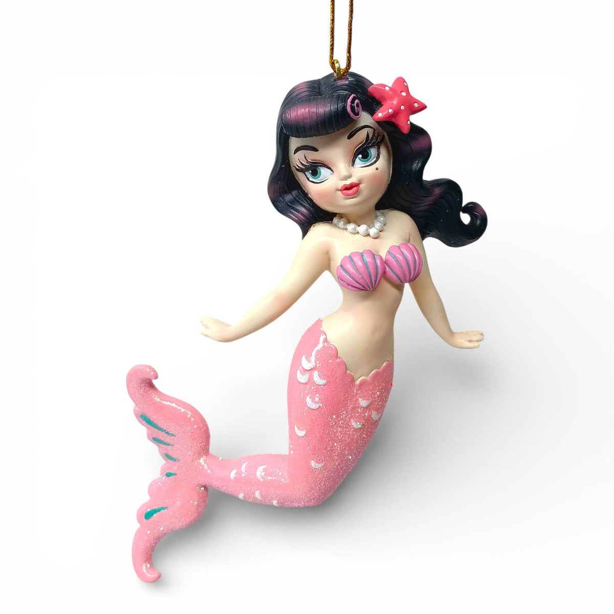 Cora Mermaid Ornament by Miss Fluff
