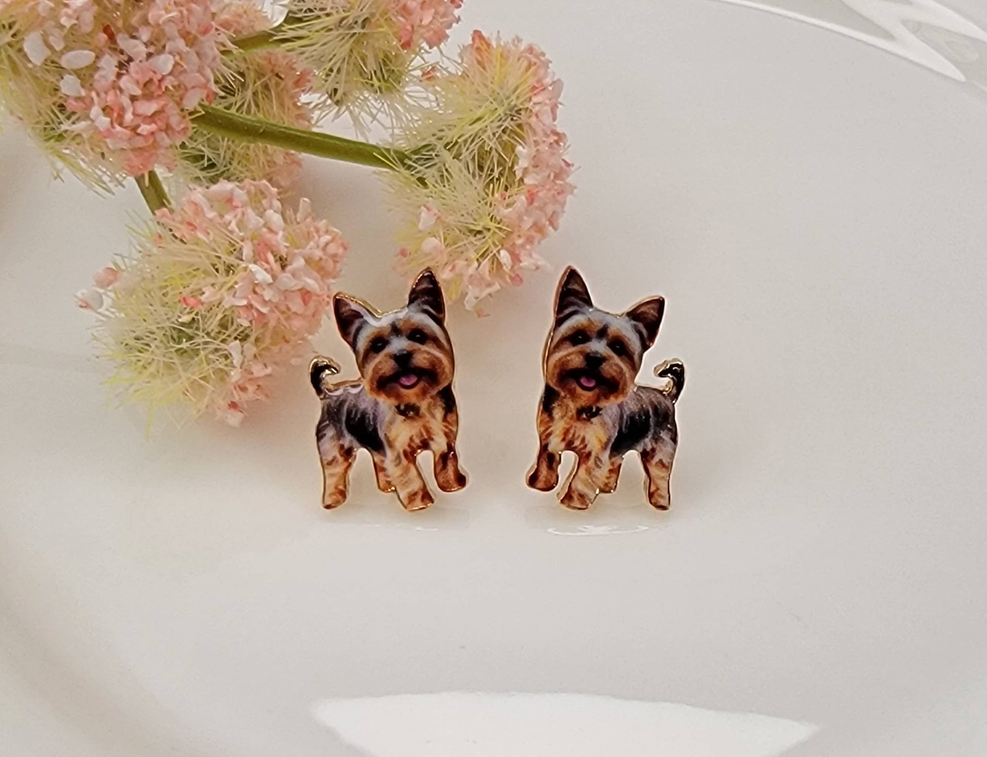 YORKSHIRE TERRIER POST EARRINGS