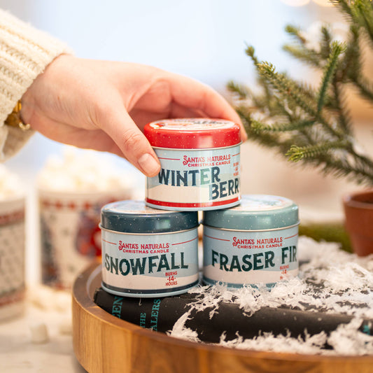 Christmas Candle Mixed Mini Sampler Trio
