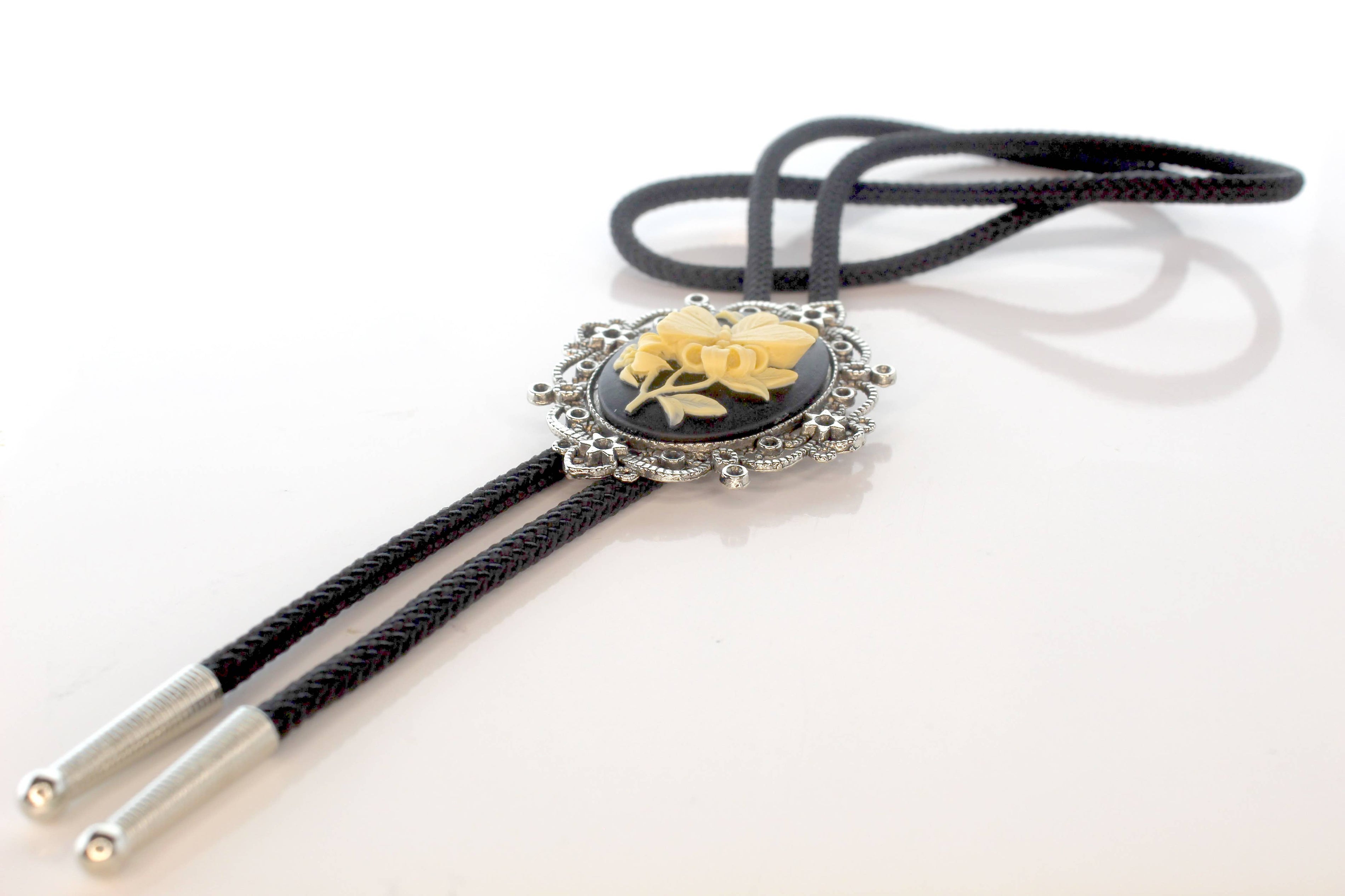 Victorian Bloom Bolo Tie