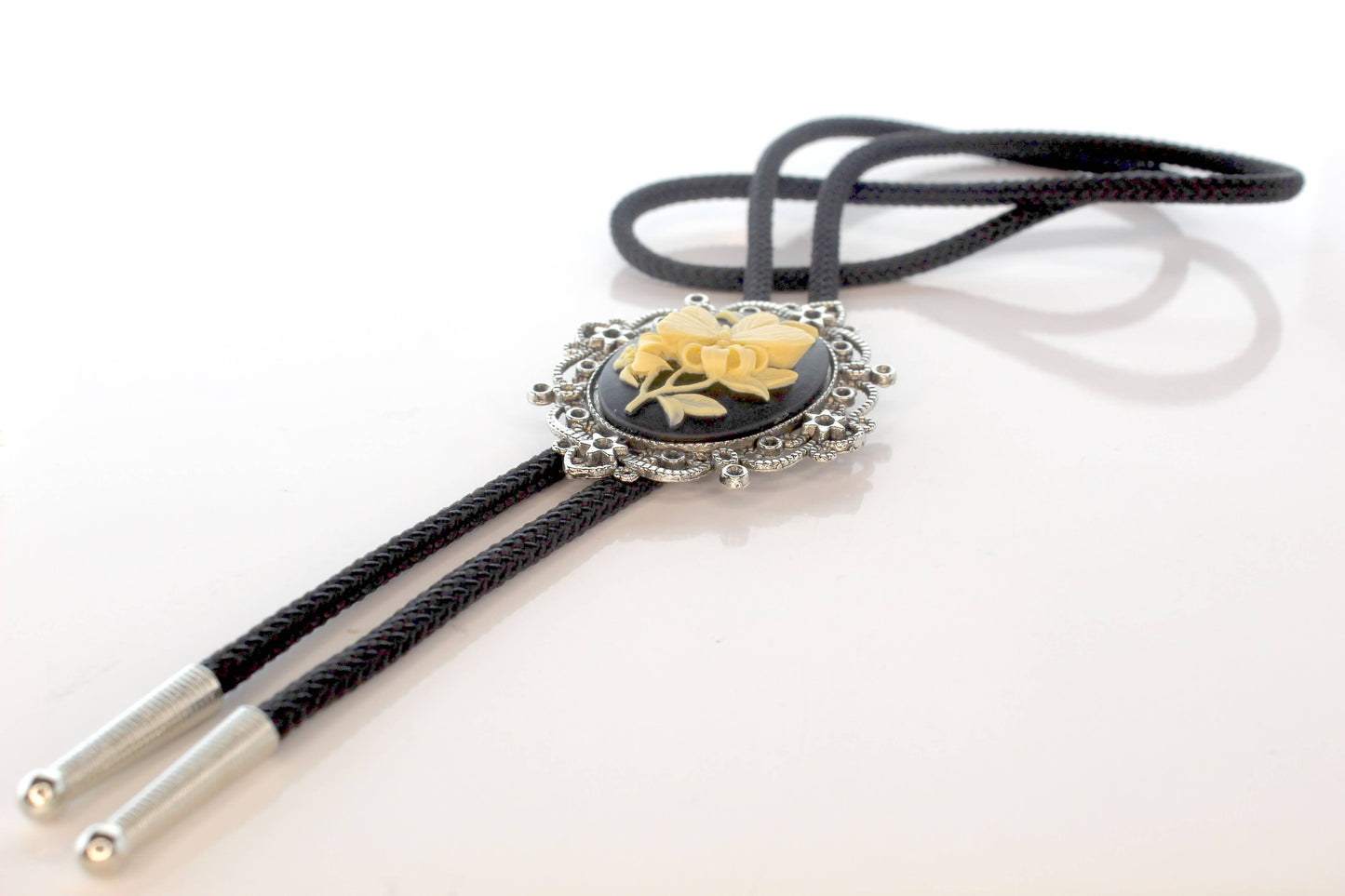 Victorian Bloom Bolo Tie