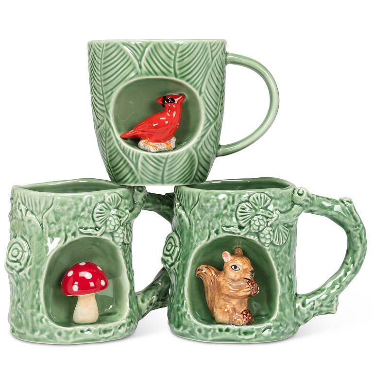 Nature Inspired Mug with Alcove