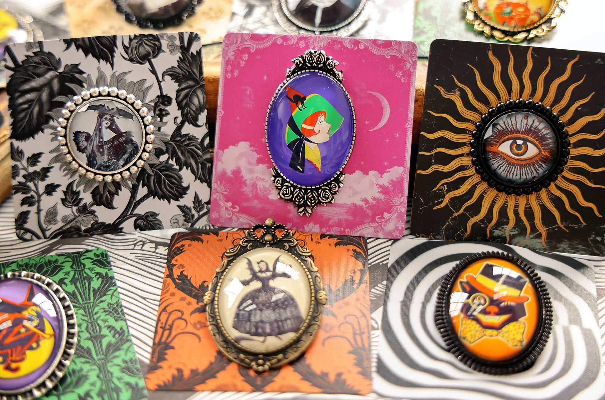 Vintage Halloween Brooch
