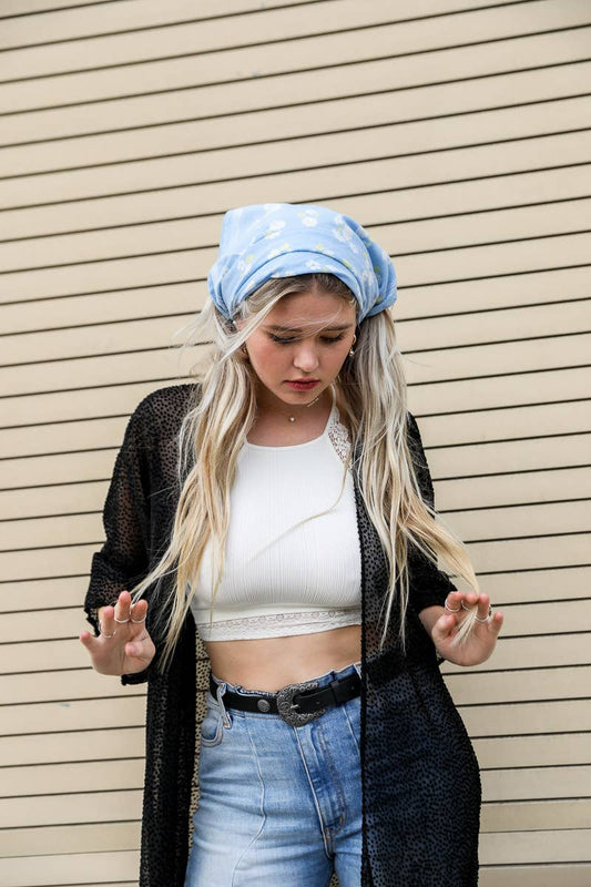 Floral Lightweight Bandana