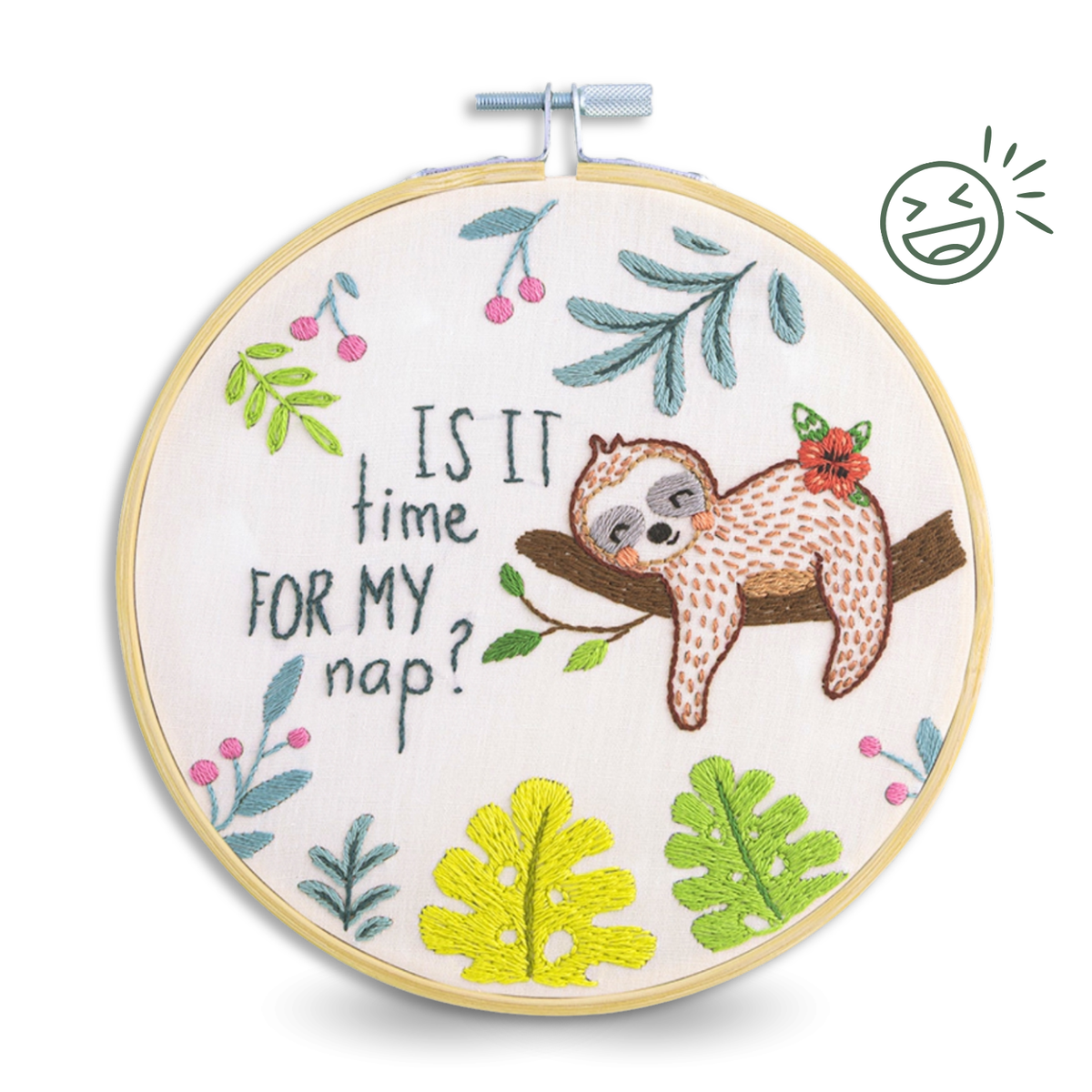 Is It Time For My Nap | Embroidery Kit