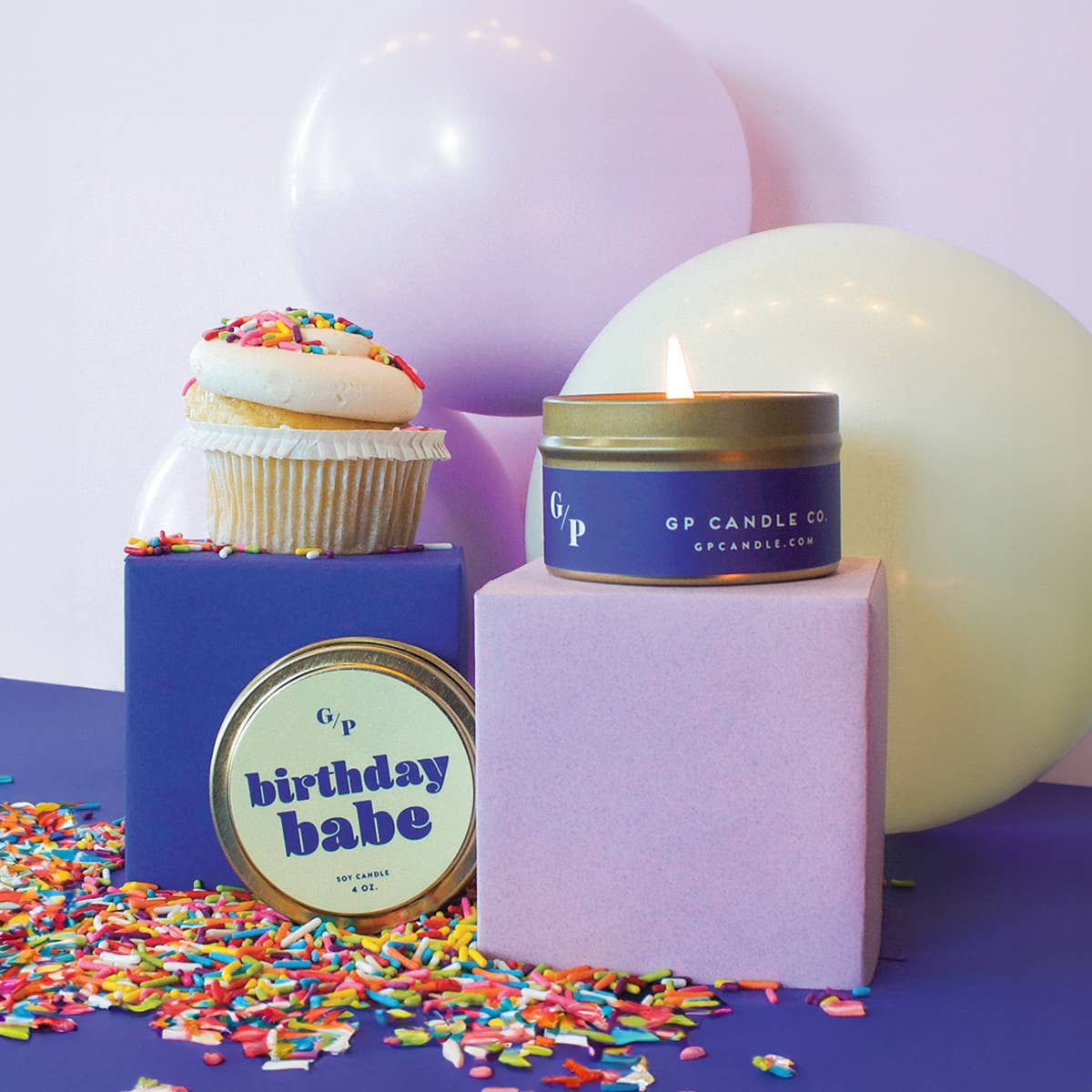 Birthday Babe Just Because Candle