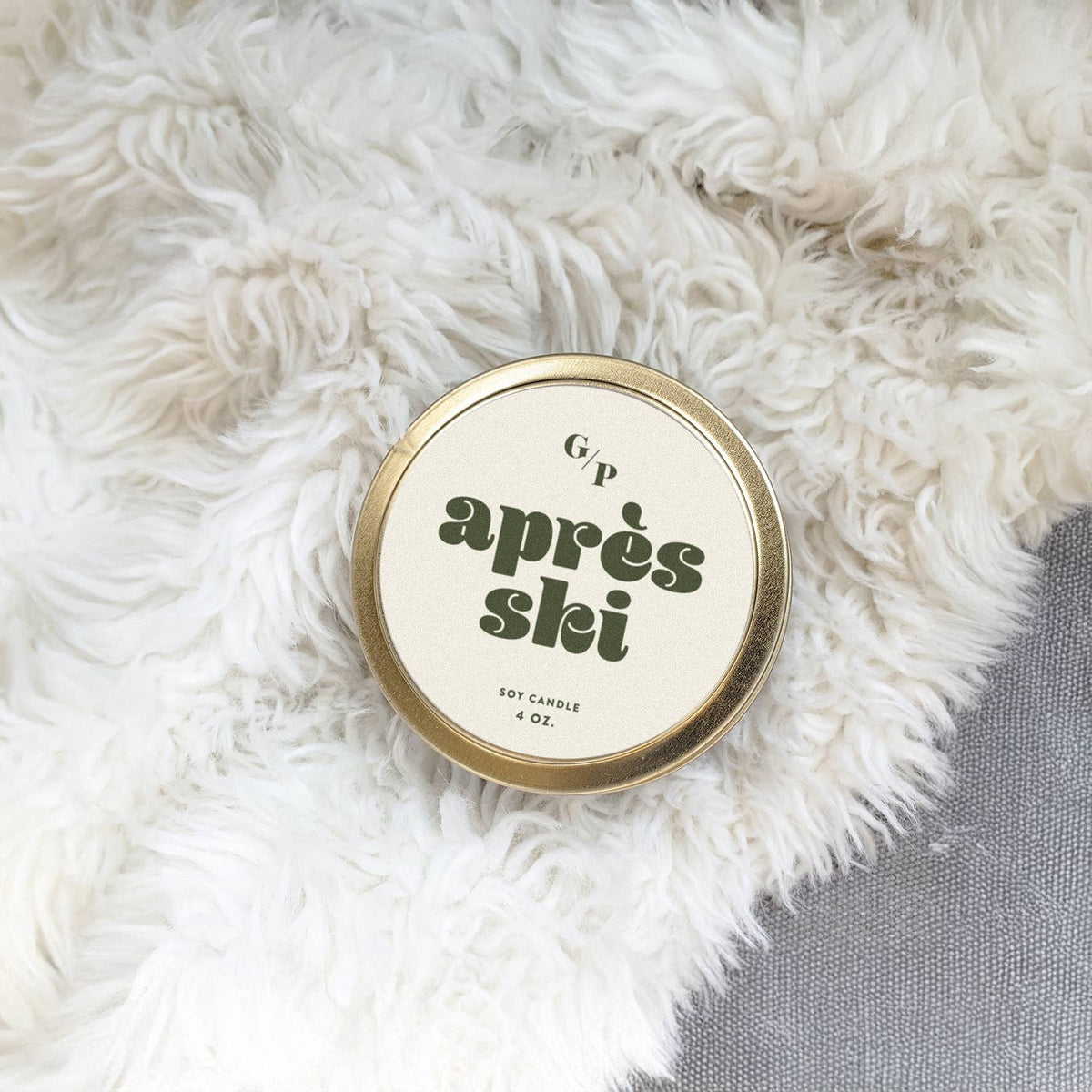 Après Ski Just Because Candle