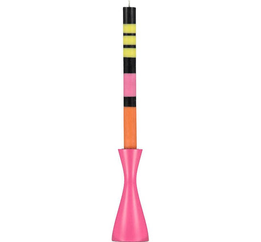 BRITISH COLOUR STANDARD - 15cm H / 5.9'' H  Medium Neyron Rose Candleholder
