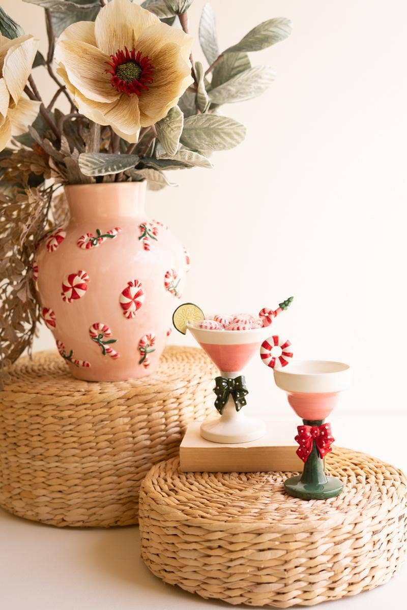 Christmas Martini Glass