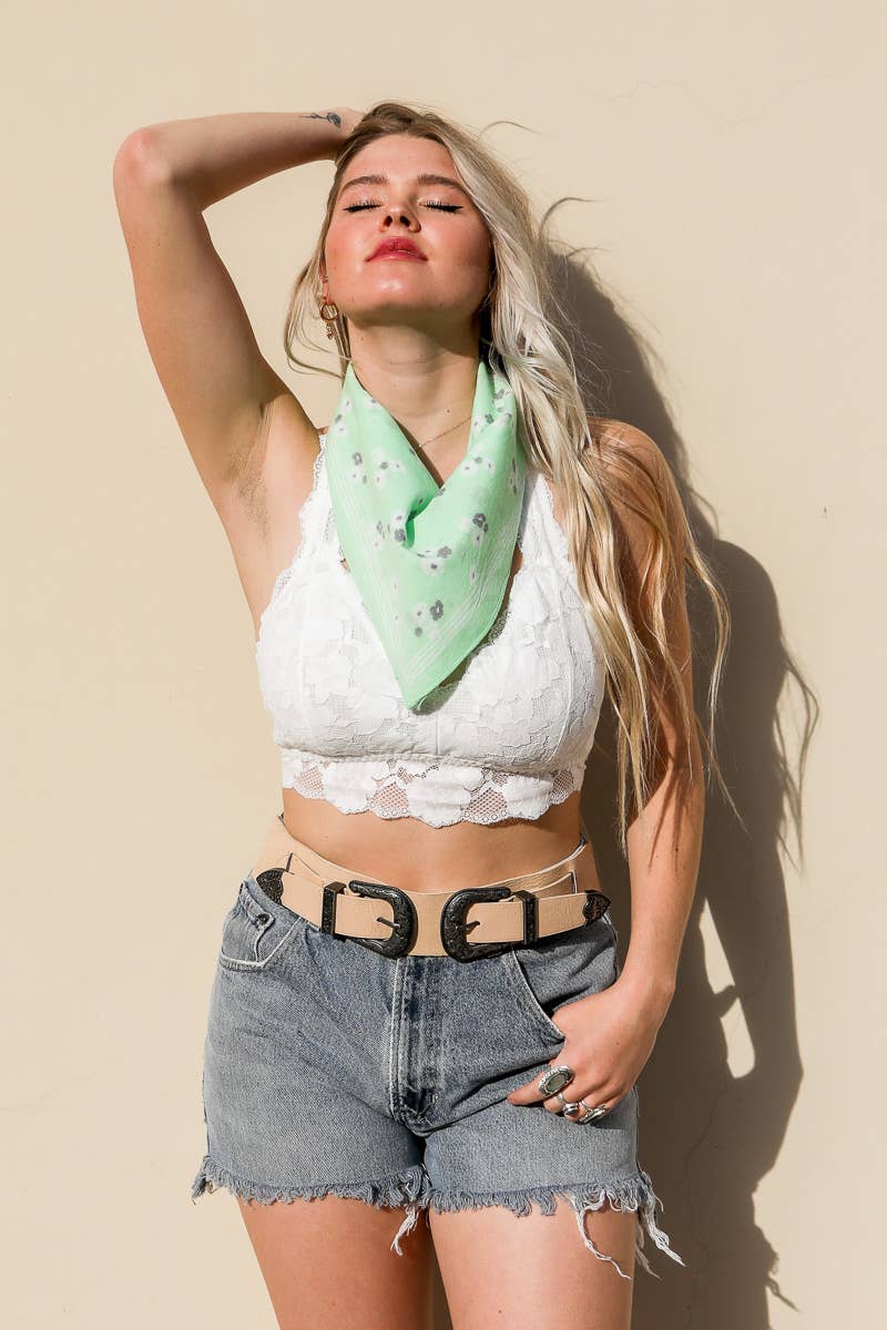Floral Lightweight Bandana
