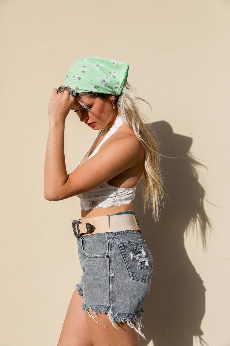 Floral Lightweight Bandana