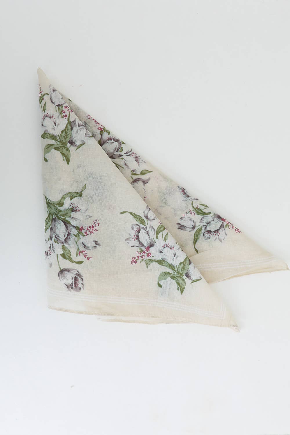 High-Quality Orchid Pattern Bandana - Ideal for All Seasons