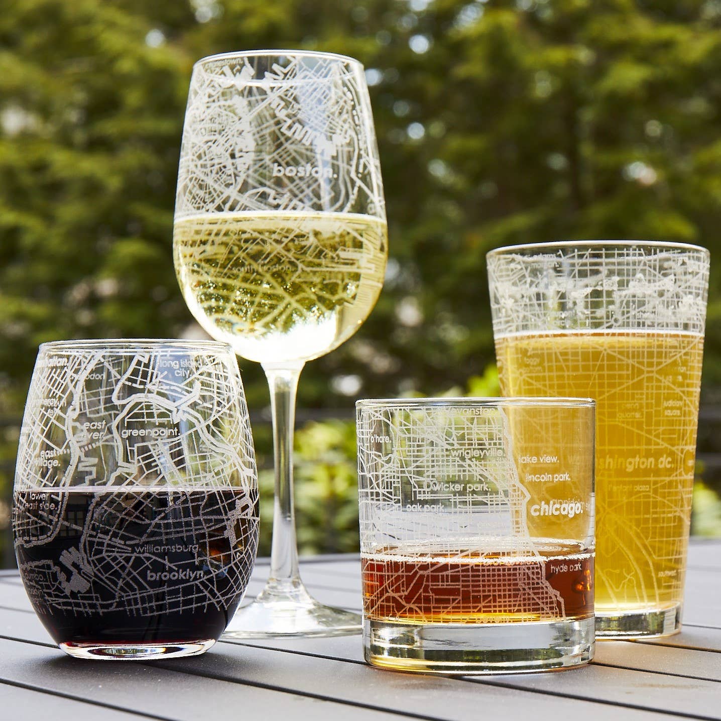 FREDERICK Stemless Wine Glass