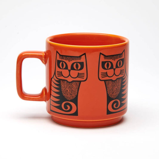 Hornsea Mug Cat Orange