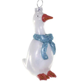 Country Goose Holiday Ornament