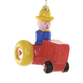 Little People Farmer Ornament