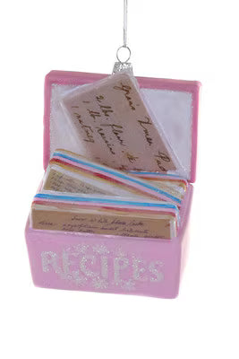 Recipe Box Ornament