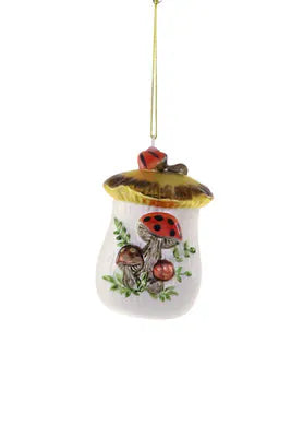 Mushroom Canister Ornament