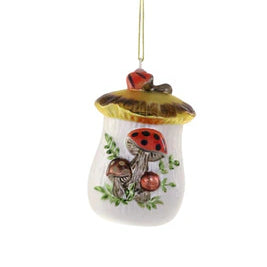 Mushroom Cookie Jar Ornament