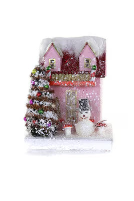 HOU 376 - snowman cottage