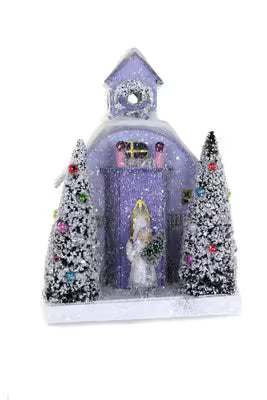 HOU 377 - Petite Purple House