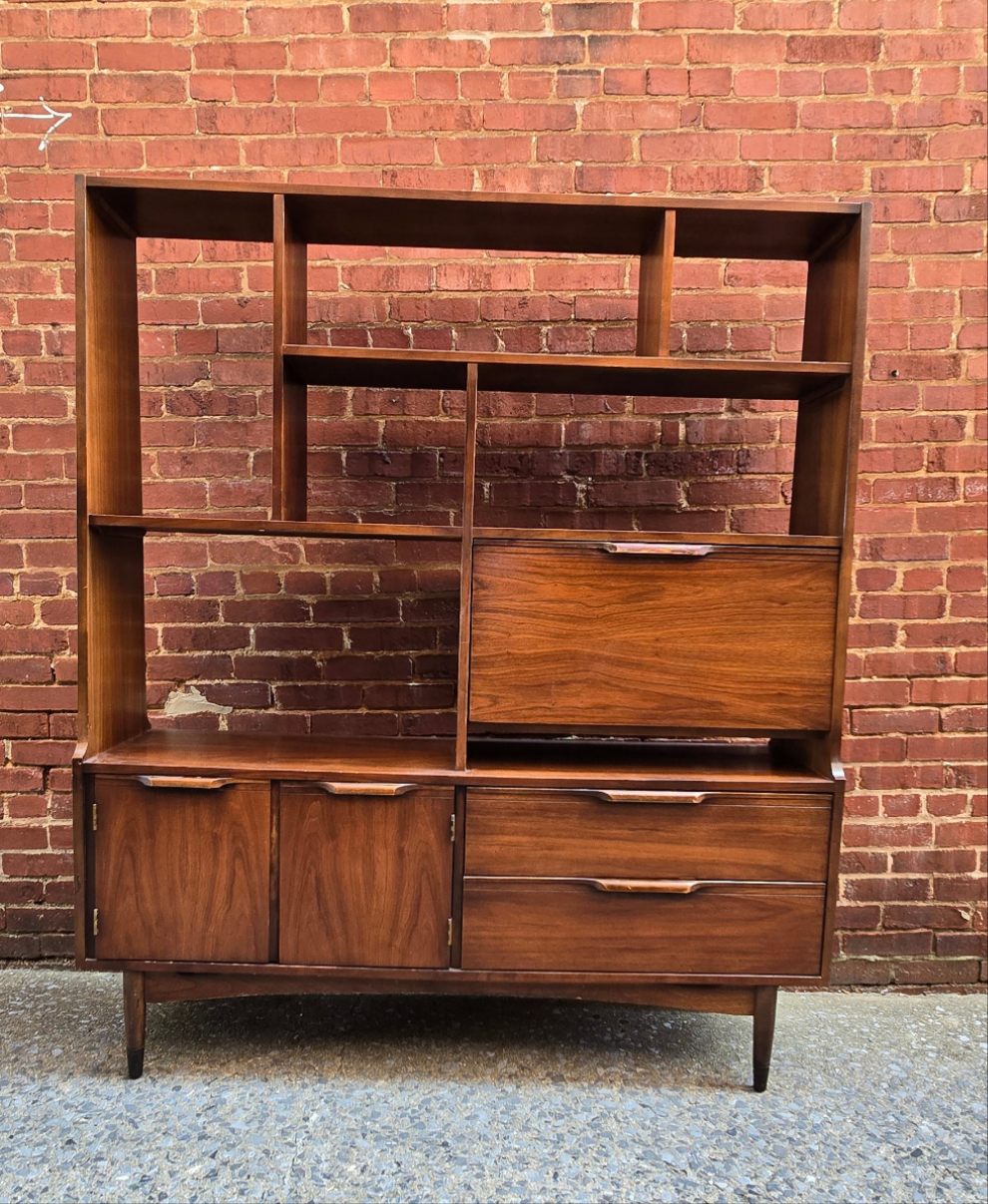 Mid-century Walnut Room Divider