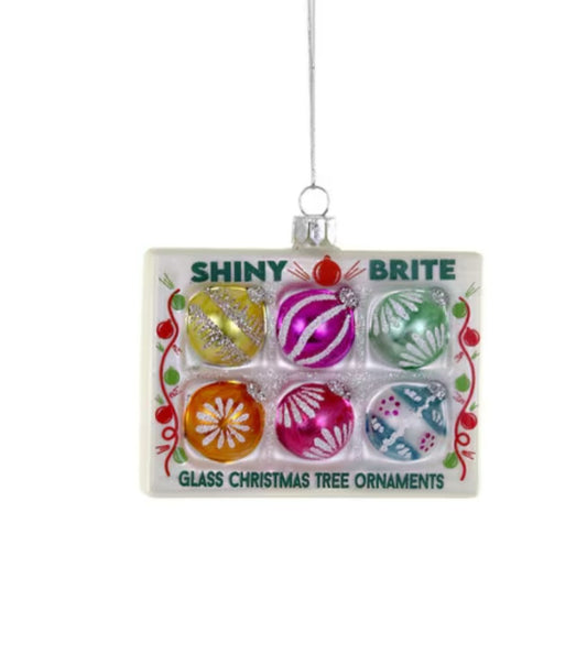 Shiny Brite Box Ornament