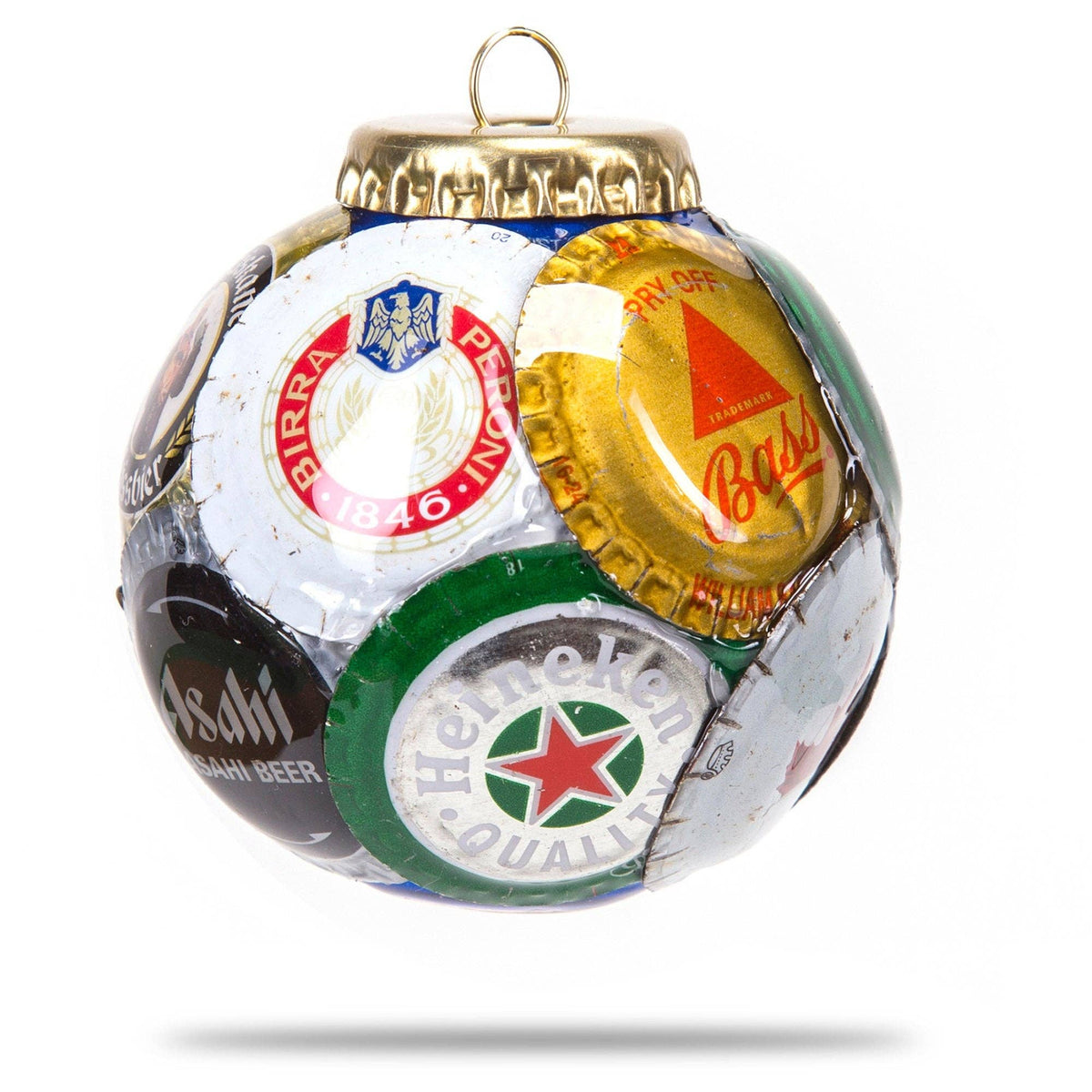 International Mix Bottle Cap Ornament