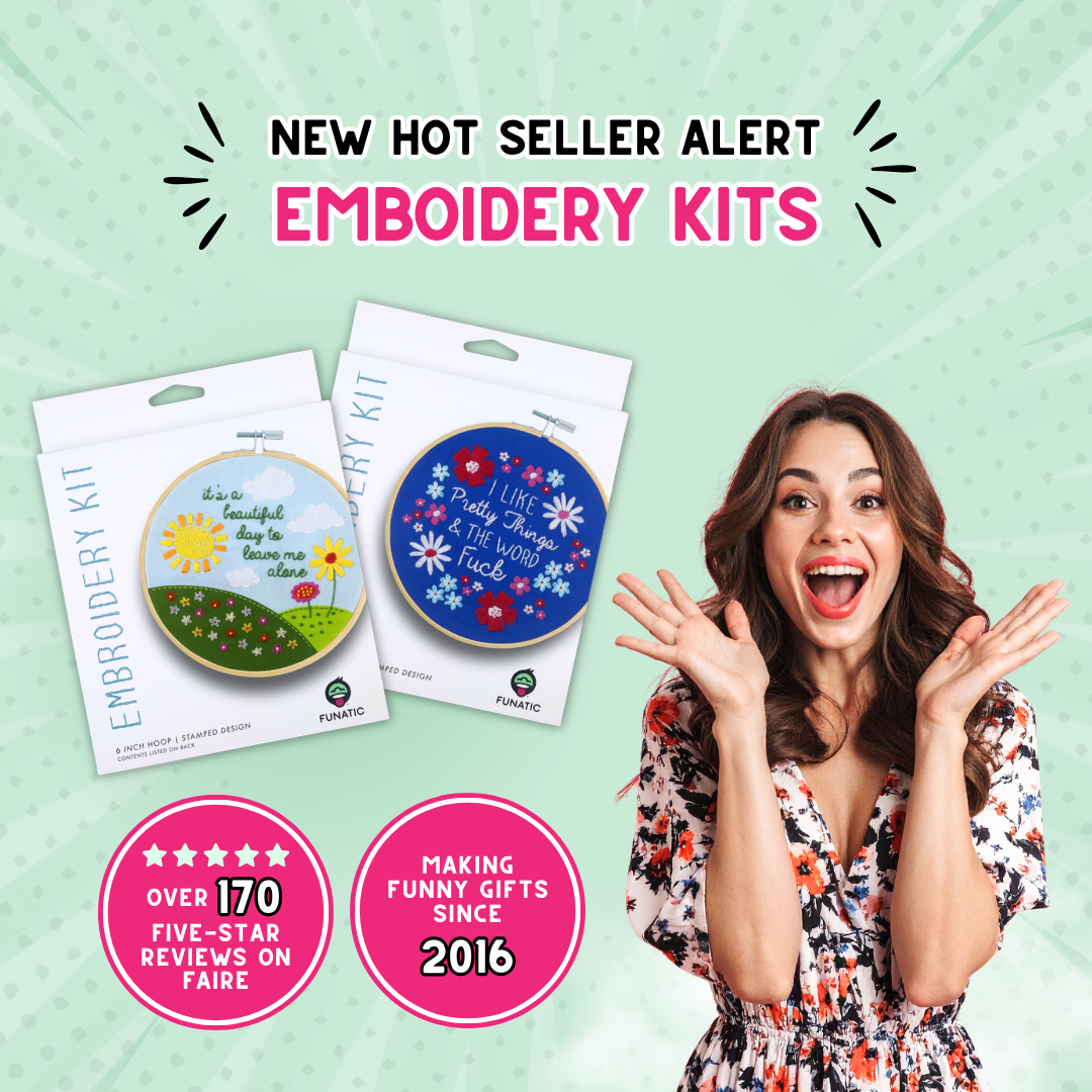 Powered by ADHD | Embroidery Kit