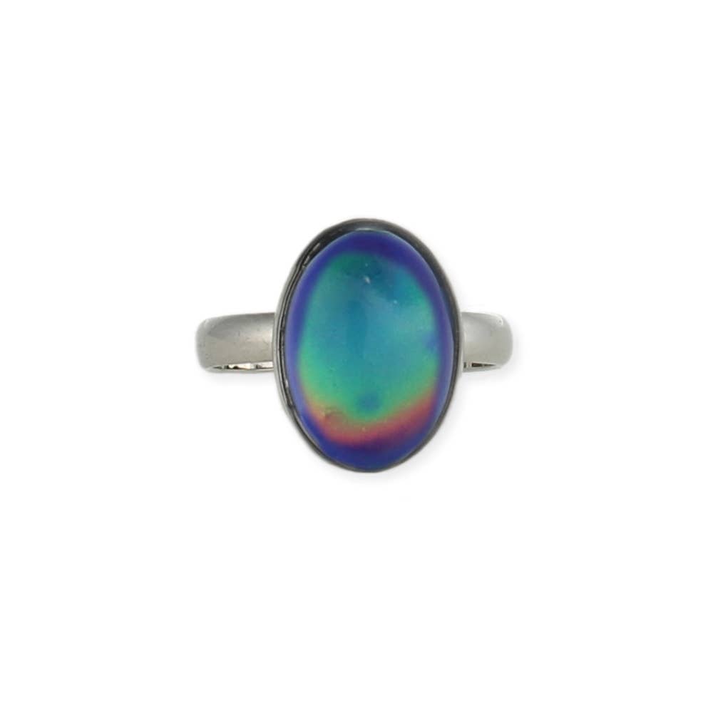 Adjustable Oval Mood Ring - Vintage MC