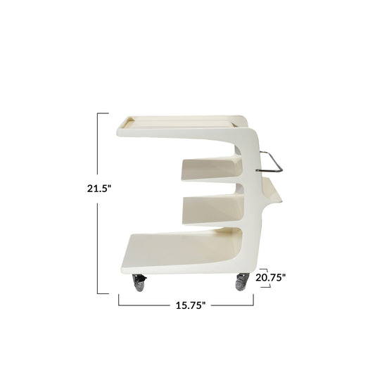 Plastic Cart on Casters