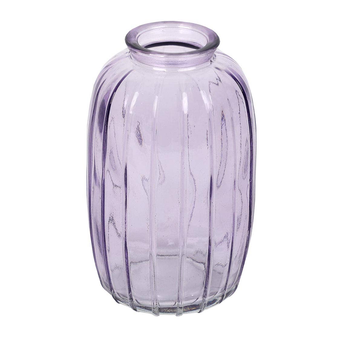 Lilac Glass Bud Vase - 12cm | Valentines Decor |