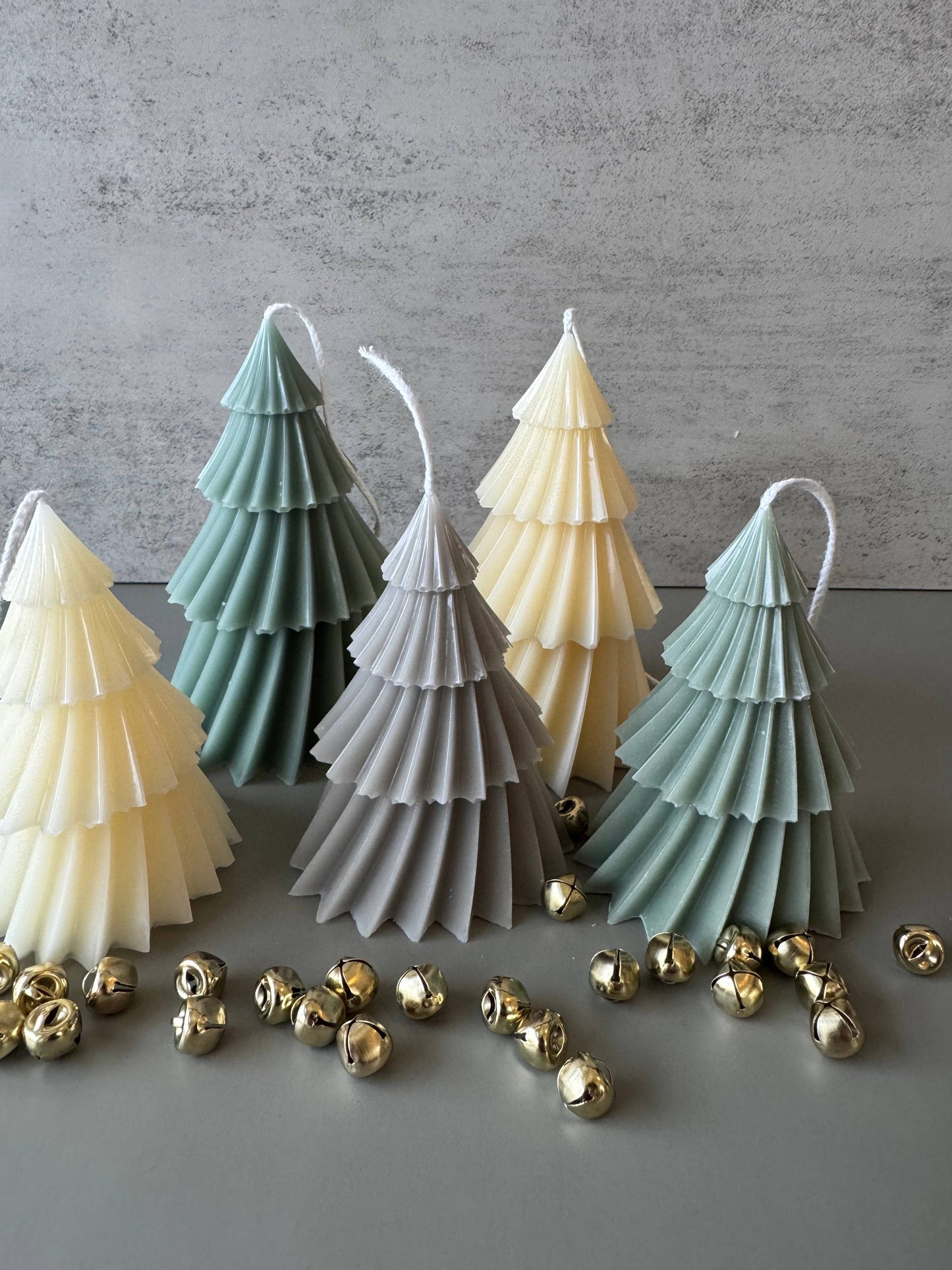 Tiered Holiday Tree Candle
