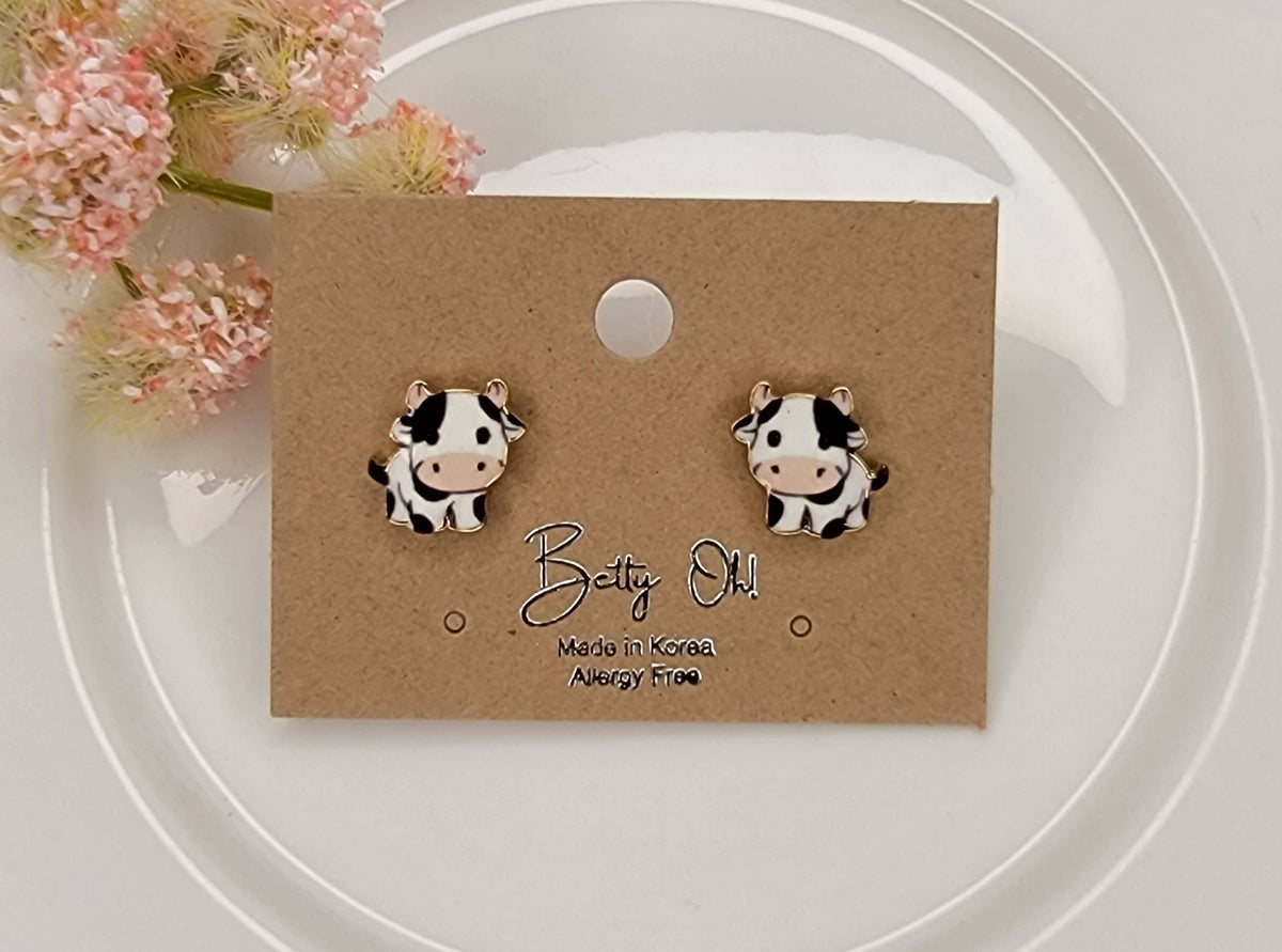 Cow Earrings