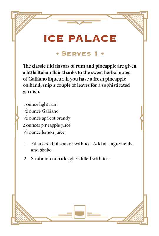 Rum Cocktail Cards A–Z