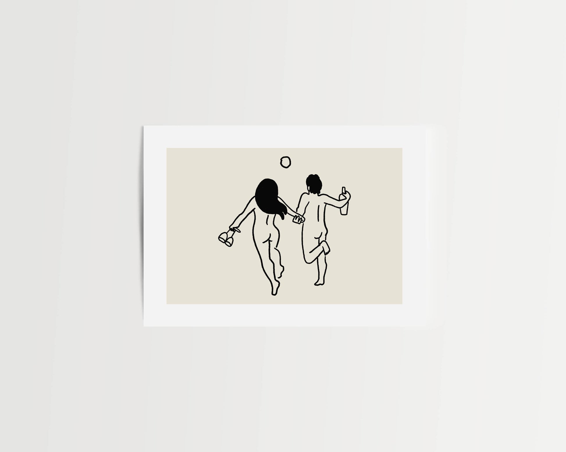 Wine Lovers Art Print