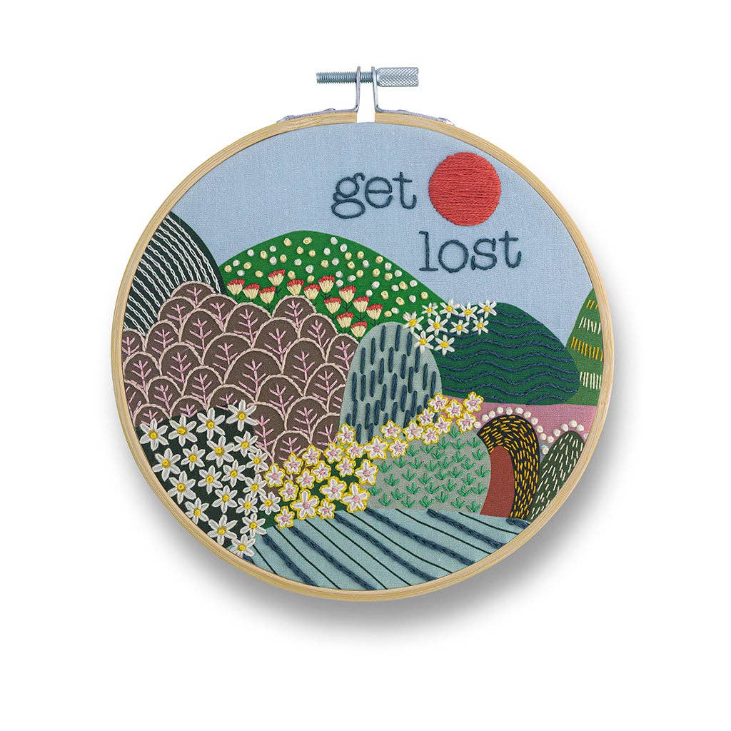 Get Lost | Embroidery Kit