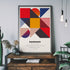 Bauhaus Geometric Art Into Industry Print - Vintage MC