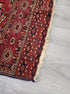 BB062302 Wool Bokhara Rug in Red - Vintage MC
