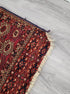 BB062302 Wool Bokhara Rug in Red - Vintage MC