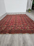 BB062302 Wool Bokhara Rug in Red - Vintage MC