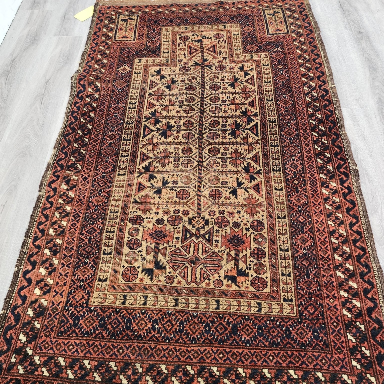BB072309 Vintage Wool Rug - Vintage MC