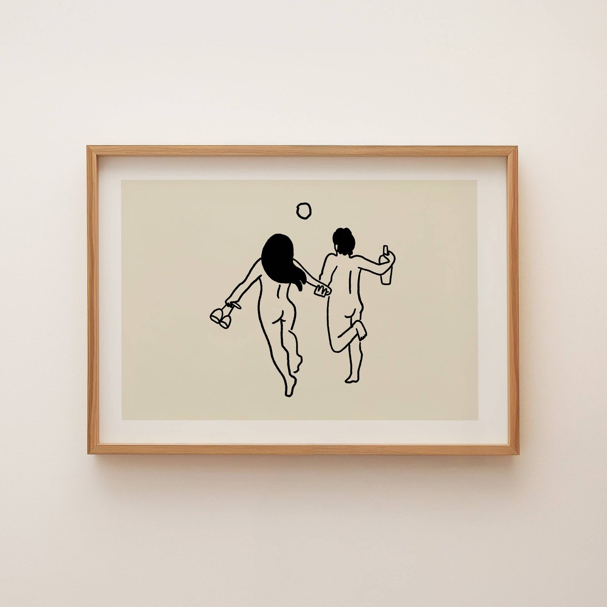 Wine Lovers Art Print