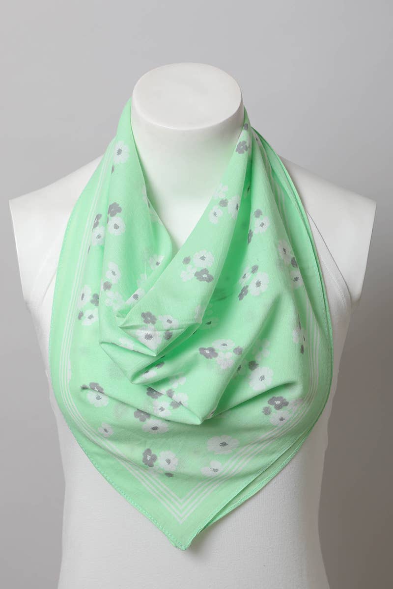 Floral Lightweight Bandana
