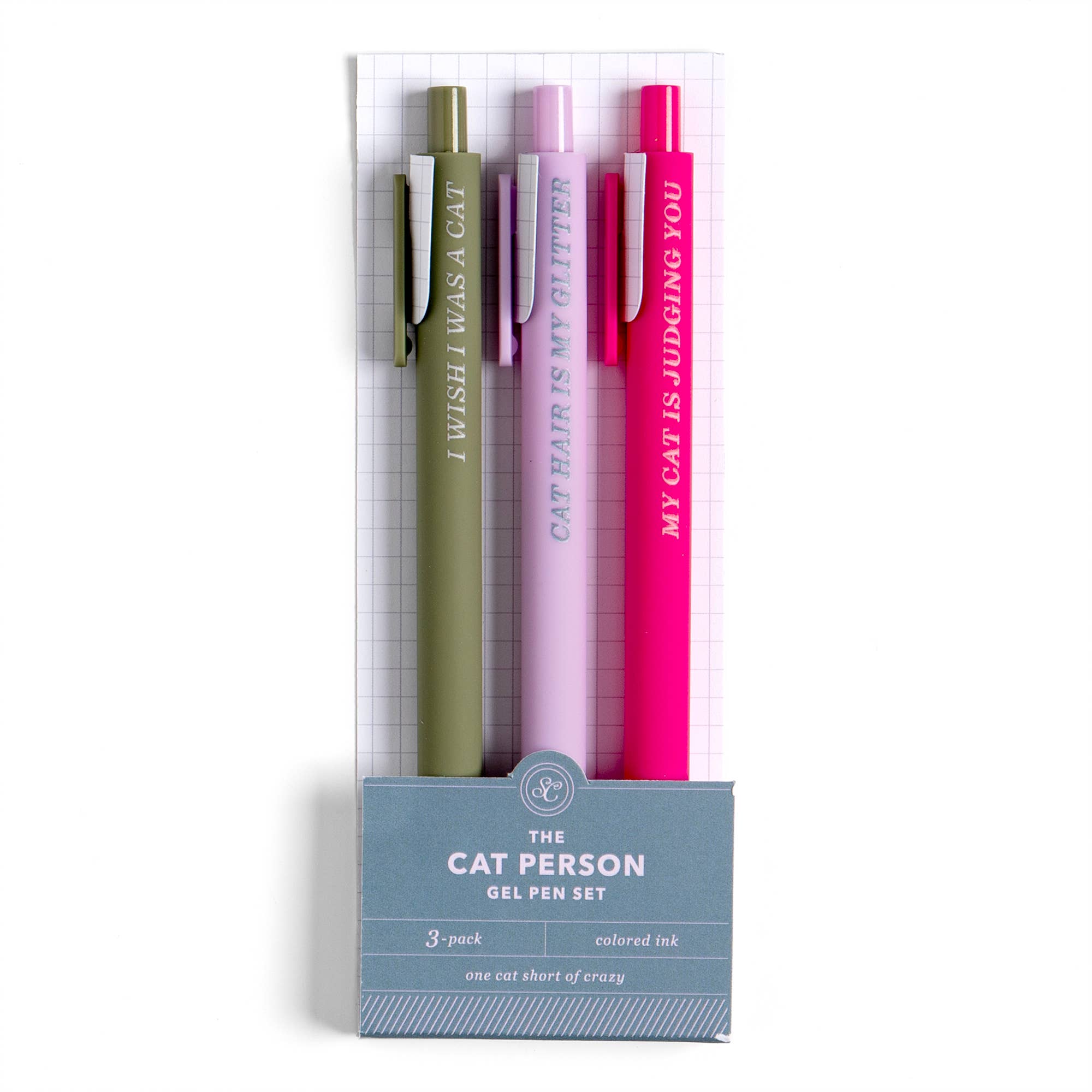 The Cat Person Gel Pen Set
