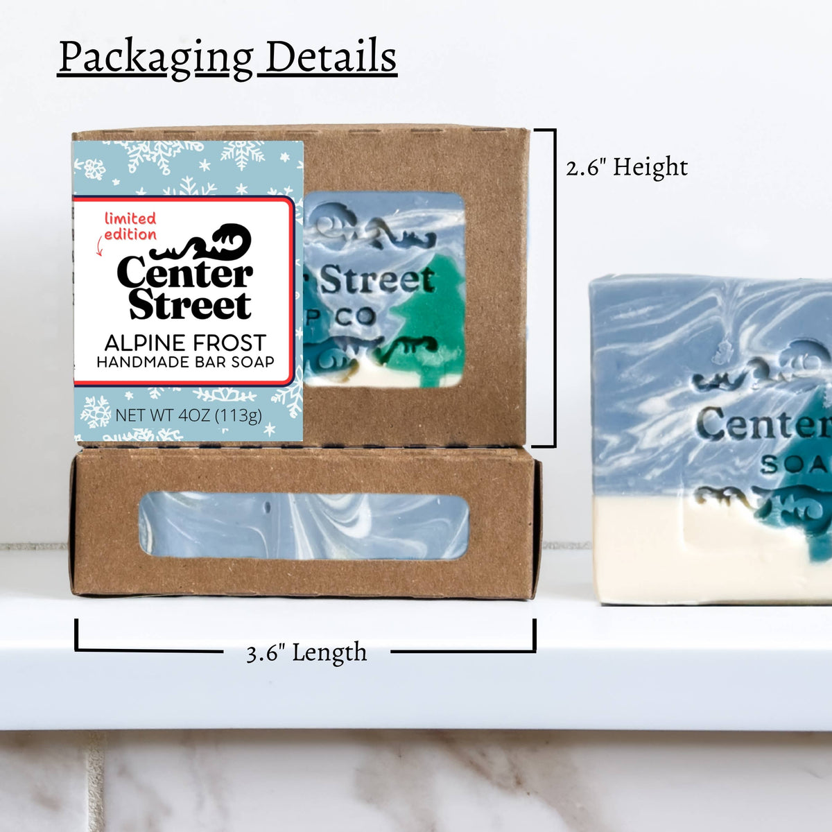 Hand Made Soap - Winter Collection
